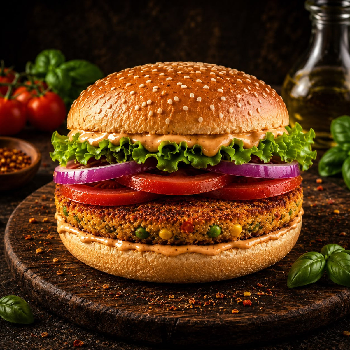 Veg burger