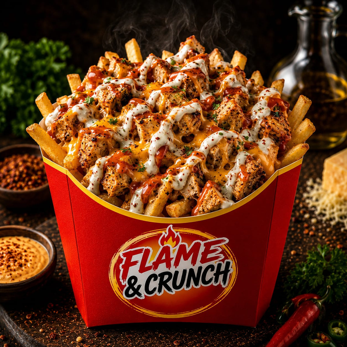 Buff Loaded Fries