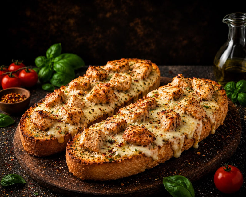 chicken garlic bread